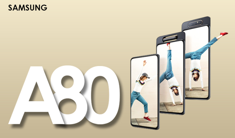 Samsung Galaxy A80, Kamera yang Berotasi