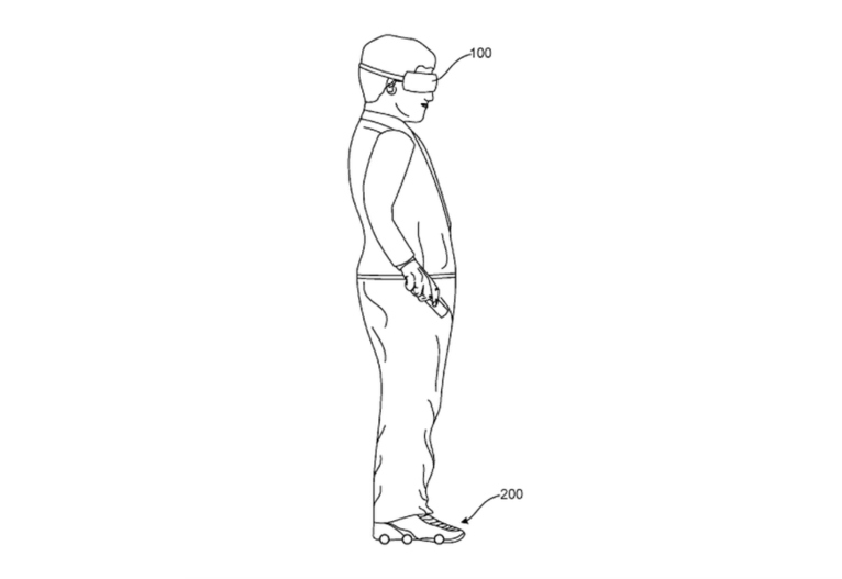 Sepatu Virtual Reality|Sepatu